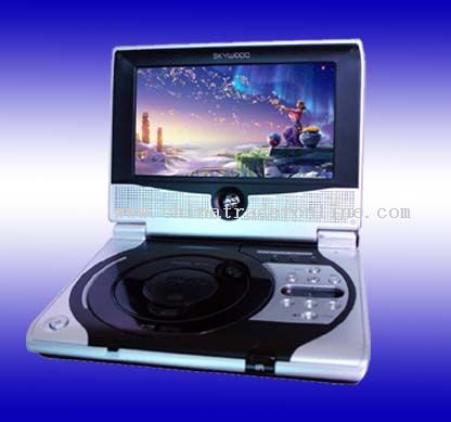 Portable DVD player with built-in DVB-T